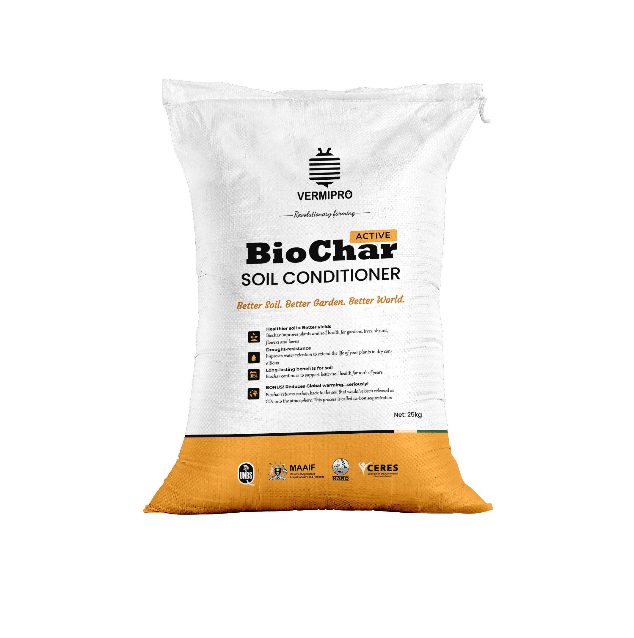 Vermipro BioChar 25 kg